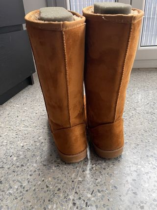 Botas marrones de invierno