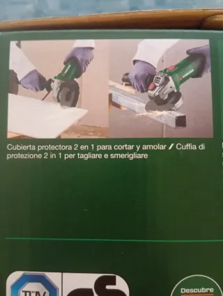 Amoladora Parkside a cable compacta