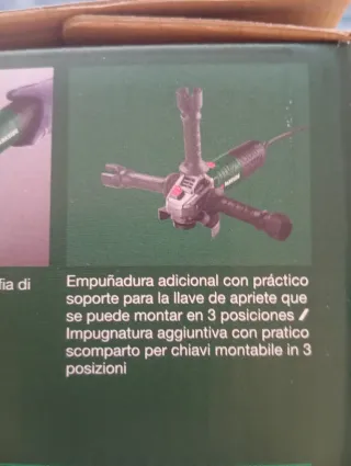 Amoladora Parkside a cable compacta