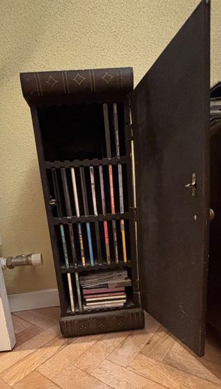 Mueble CD/DVD estilo librería