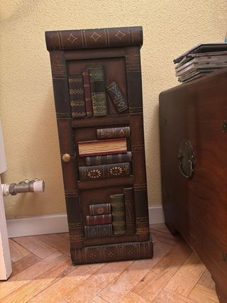 Mueble CD/DVD estilo librería