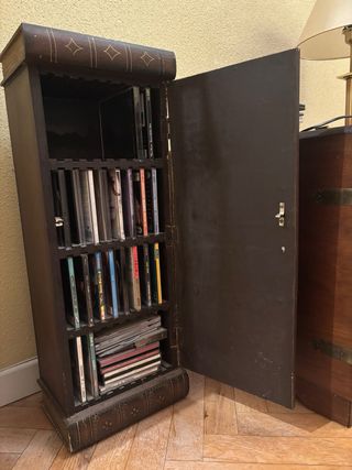 Mueble CD/DVD estilo librería