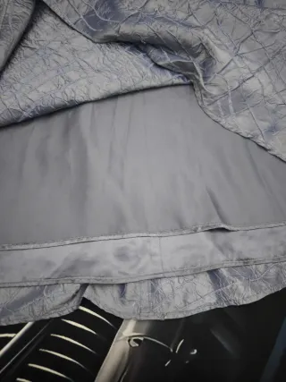 Vestido de Novia Morado/Plateado