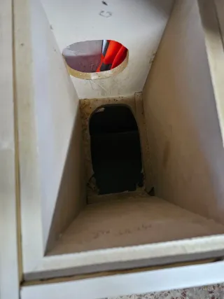 Campana extractora de madera