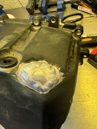 Reparacion aluminio tig soldadura de emergencia