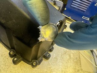 Reparacion aluminio tig soldadura de emergencia