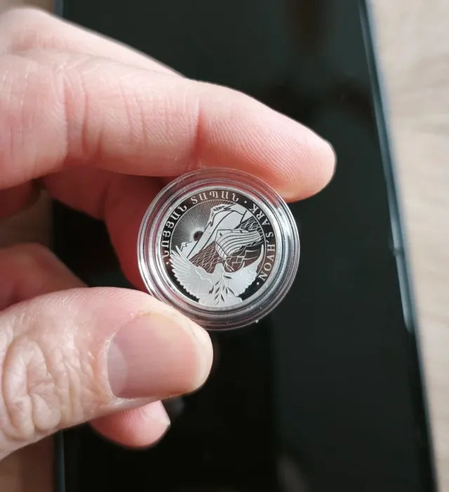 Monedas de Plata 20 x 1/4 Oz Arca de Noé 2025 999