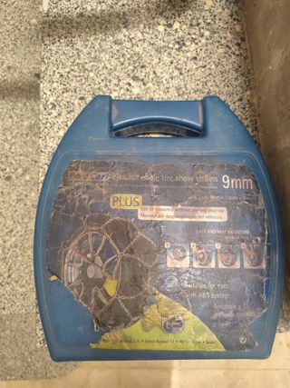 Cadenas para nieve 9mm coche flexible Para 17 "