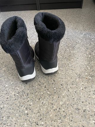 Botas de invierno negras con forro