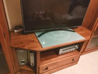 Mueble de salón madera maciza