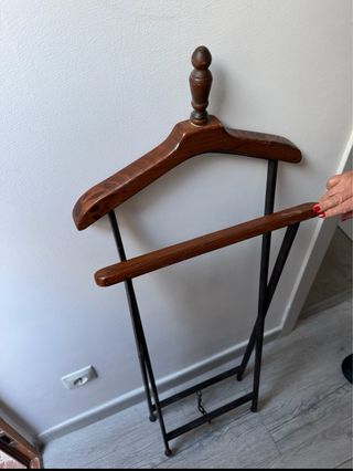 Galan de noche madera y metal x 2