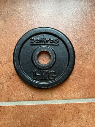 Set de mancuernas y cierres