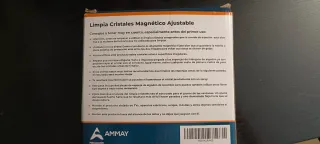 Limpiador de cristales magnético AMMAY