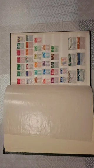 Álbumes de Filatelia(Leuchtturm y Edifil) + Sellos