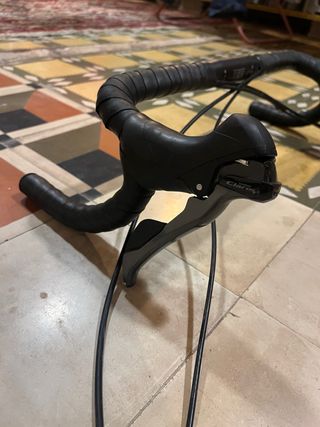 Manetas Shimano Claris 2x8 y Manillar Gravel Drop