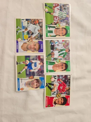 5 Cromos Liga 2006-2007