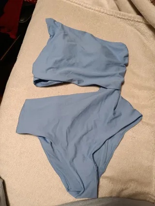 Bañador mujer degradado y estampado