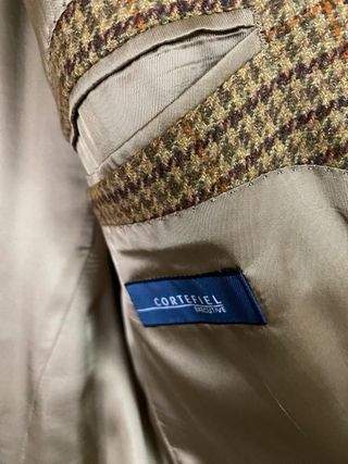 Blazer Cortefiel cuadros