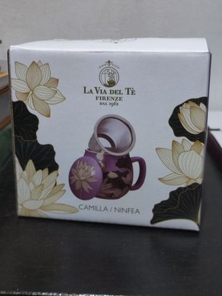 Tisaniera La Via del Tè con infusore stile NINFEA