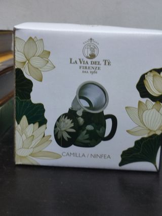 Tisaniera La Via del Tè con infusore stile NINFEA