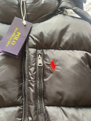 Polo Ralph Lauren Puffer Jacket Negra