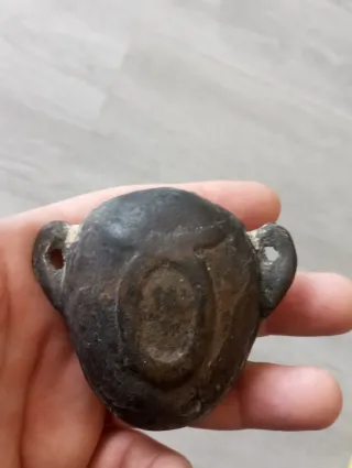 Posacenere antico in ottone