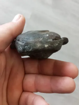 Posacenere antico in ottone