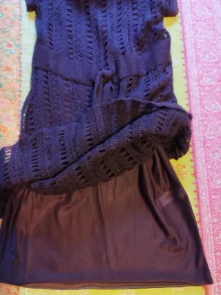 Vestido Bershka Morado Talla M