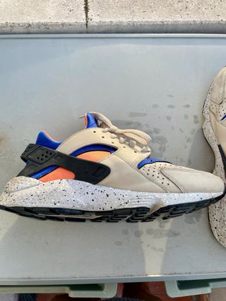 Nike Air Huarache Talla 42 Beige/Azul