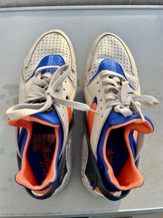 Nike Air Huarache Talla 42 Beige/Azul