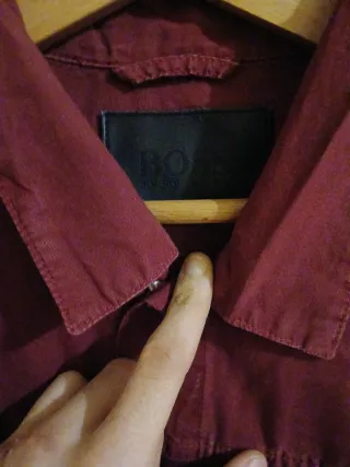 Camisa Hugo Boss Roja