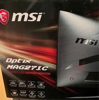 MSI Optix MAG271C Monitor Gaming Curvo 144Hz
