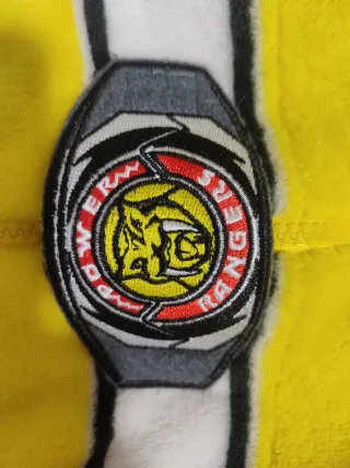 Pijama Entero Power Rangers Amarillo