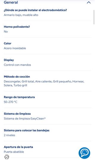 Horno Balay Profesional 508