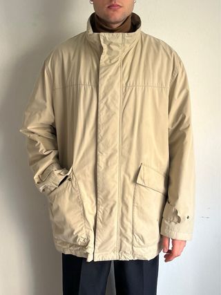 Parka Burberry Beige Clásica
