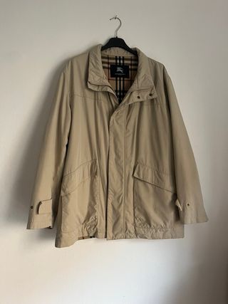 Parka Burberry Beige Clásica