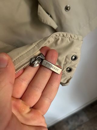 Parka Burberry Beige Clásica