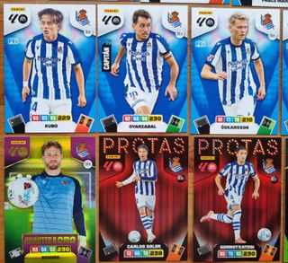 Cromos REAL SOCIEDAD. Liga 2025 2026 Adrenalyn XL