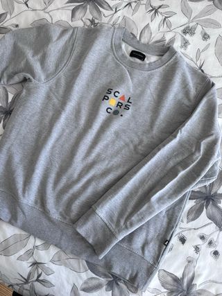 Sudadera Scalpers Gris Talla XL