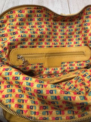 Mochila Desigual mostaza