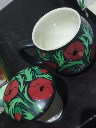 Tisaniera La Via del Tè con infusore Stile LIBERTY