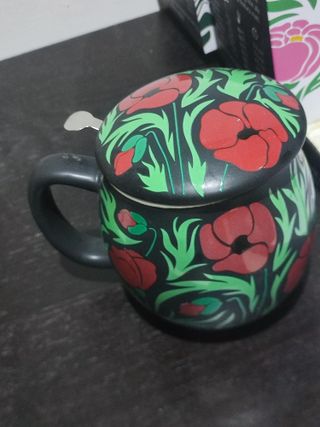 Tisaniera La Via del Tè con infusore Stile LIBERTY