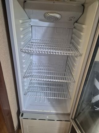Frigorífico con puerta de cristal