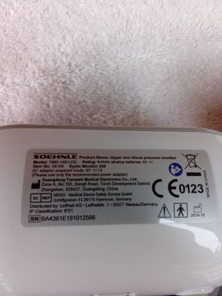 Tensiómetro Soehnle