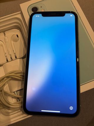 iPhone 11 Verde con Accesorios