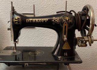 Máquina de coser antigua Dürkopp