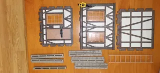 Lote Playmobil: Granja y Barco Pirata (80s-90s)