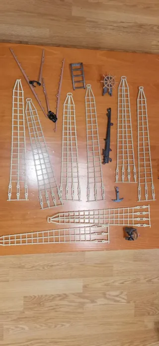 Lote Playmobil: Granja y Barco Pirata (80s-90s)