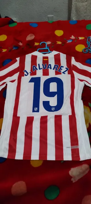 Camiseta J. Álvarez 19 Atlético de Madrid