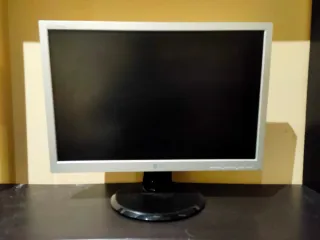 Monitor LG L222WS Plata/Negro